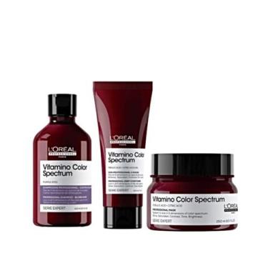 Imagem de Kit kit Loréal Vitamino Color Spectrum Purple Sh+Cond+ Másc - Loréal P