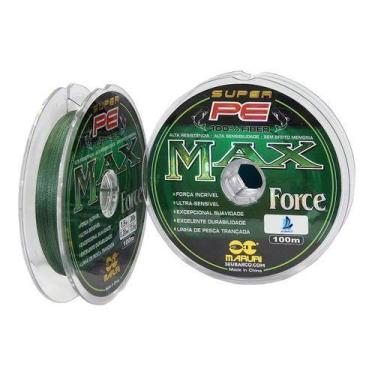 Imagem de Linha Multifilamento Maruri Max Force 4x 100m 0,26mm Verde 