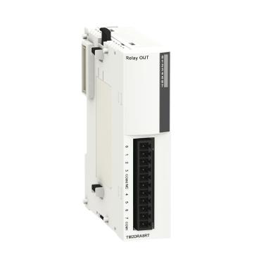 Imagem de Módulo Expansão Digital Schneider Electric TM2DRA8RT para Controlador Lógico Modicon M238 8 Saídas Relé 2A Bivolt