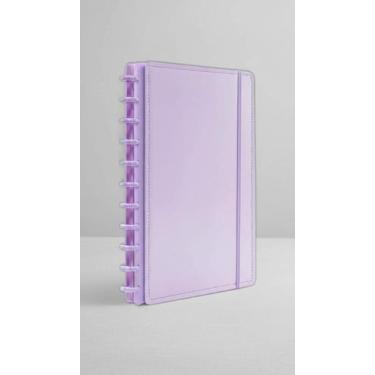 Imagem de Caderno Inteligente A4 C/ Discos E Elástico Roxo - Congratulations Sto