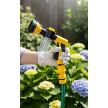 Imagem de Esguicho Lavadora 8 Jatos C/ Reservatório Sabão 100ml - Congratulation