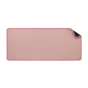 Imagem de Mouse Pad Logitech Desk Mat Studio Series, Grande, 30x70Cm, Antiderrapante, Design Resistente A Respingos, Rosa - 956-000048-v