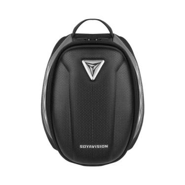 Imagem de Bolsa Magnética Para Tanque De Motocicleta Preta 4.5L, Bolsa Universal