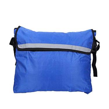 Imagem de Bolsa de auxílio à mobilidade de grande capacidade, bolsa de armazenamento, acessório de bolsa suspensa para scooters elétricas(azul)
