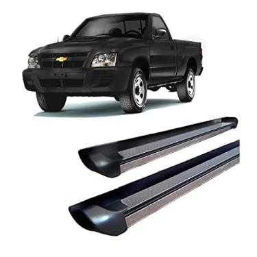 Imagem de Estribo S10 1995 a 2011 personalizado Preto Brilhante C/S