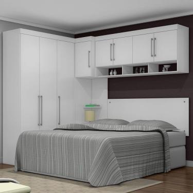 Imagem de Quarto Modulado Casal Módena 5 Peças Composição 3 Demóbile