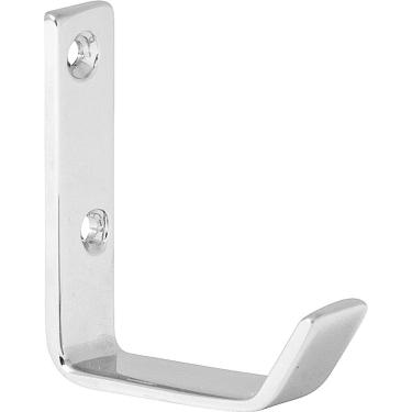 Imagem de Kit 5 Cabide Gancho De Parede Cromado Para Toalha