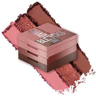 Imagem de Maybelline Paleta de sombras New York Shadow Blocks Shadow Blocks, Stacked Eye Shadow Trio, West 4th & Perry St, 2,3 g