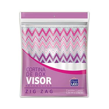 Imagem de Cortina para Box Visor Zig-Zag (1,35x2,00m) | Plast Leo (Ref.: 620-L)