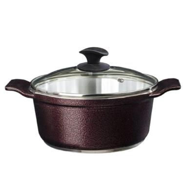 Imagem de Caçarola Cereja Alumínio Fundido Usinado Javali AA 24cm