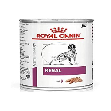 Imagem de Ração Royal Canin Lata Canine Veterinary Diet Renal Wet para Cães com Doenças Renais - 410g Royal Canin - Sabor Outro