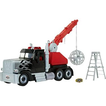 Imagem de WWE Wrekkin Rampage Rig Vehicle with Wrekkin Ball, WWE Championship, Ladder, & 11 Breakaway Parts, Gift for Ages 6 Years Old & Up