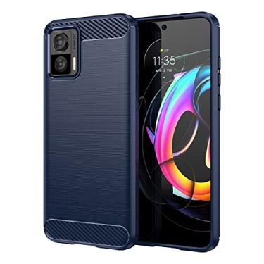 Imagem de For Motorola Edge 30 Fusion Brushed Texture Carbon Fiber TPU Case