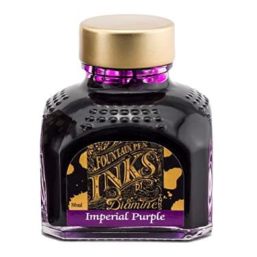 Imagem de Diamine - Tinta para caneta-tinteiro, roxo imperial 80 ml