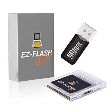 Imagem de Adaptador EZ Flash Junior MicroSD para jogos clássicos em GB/GBC/GBA (EZFlash Jr.) EZ-FlashJr. é o melhor cartão de memória flash para Gameboy Color & Gameboy Original (semelhante ao Everdrive)