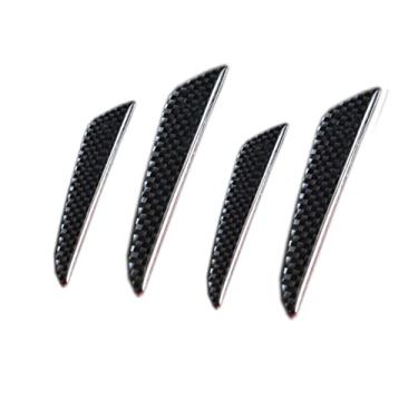 Imagem de 4 protetores de para-choque de porta de carro com acabamento de borda