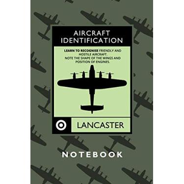 Imagem de Avro Lancaster Notebook: A 6x9 inch ruled journal for vintage wartime aircraft enthusiasts