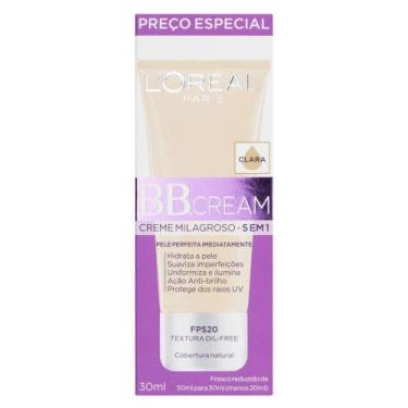 Imagem de Bb Cream L Oréal Paris Dermo Expertise Base Clara Fps 20 30ml - L'oréa