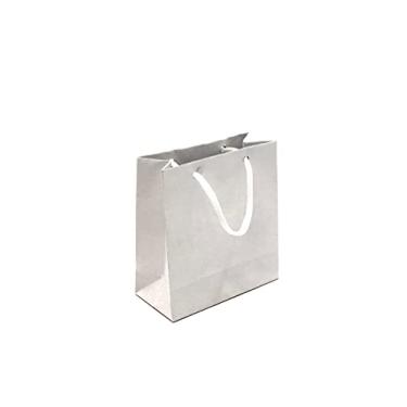 Imagem de 10 Sacolas para Cosméticos, Maquiagens e Bijouterias: 13x13,5x6 cm (Branca)