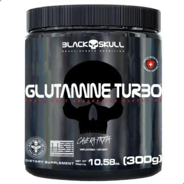 Imagem de Glutamina Turbo Heavy Pure 300G Black Skull