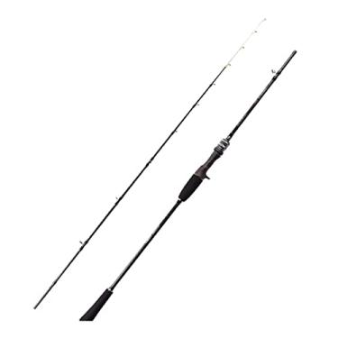Imagem de Varas de pesca vara de pesca ponta de titânio vara de pesca de lula polvo vara de jigging Vara de fundição de carbono 60-80g/80-120g Vara de pesca telescópica (tamanho: MH Tip 80-120g)