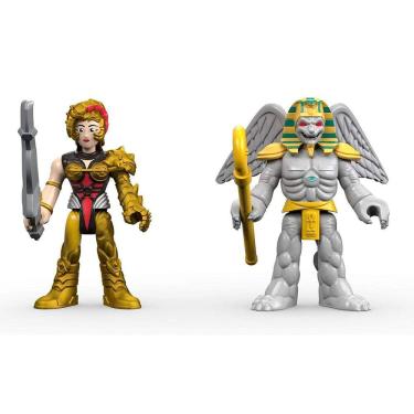 Imagem de Figuras Imaginext Rei Esfinge & Escorpina Mighty Morphin 
