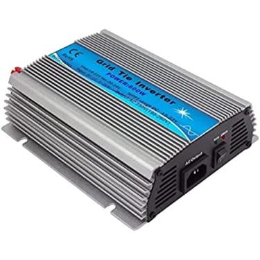 Imagem de Inversor solar conectado à rede de 600 W MPPT Microinversor de onda senoidal pura DC15-28V Entrada fotovoltaica AC120 / 220 para sistema doméstico de painel solar de 12 V Inversor inteligent
