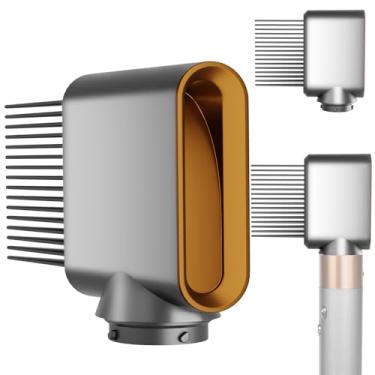 Imagem de YTCHYYSK Acessório de bico de pente de dente largo para Dyson Airwrap níquel/cobre, secador pré-penteado para criar comprimento, adicionar volume e melhorar a textura, peça nº 971894-04