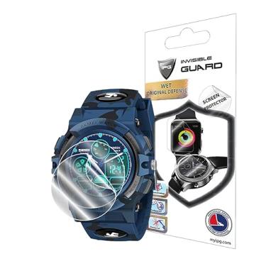 Imagem de IPG Protetor de tela de hidrogel para relógio infantil SYOKZEY (2 unidades) Película transparente HD invisível antiarranhões - suave/autorreparador/bolha para crianças