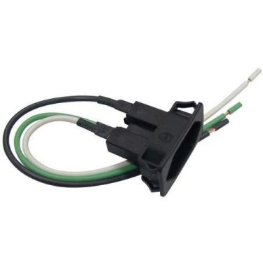 Imagem de Tomada 2P+T 10A Pt Com Rabicho - Margirius