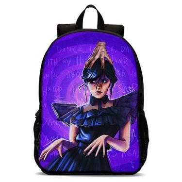 Imagem de Mochila Escolar Masculino Feminino Wandinha Volta às Aulas - UseNerd, 