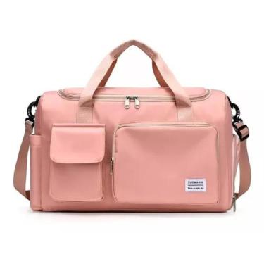 Imagem de Bolsa Resistente Viagem Passeio Academia - LL Bolsas, Rosa