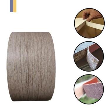 Imagem de Fita De Borda Pvc Para Mdf Corazzi Suldati Rehau 22mm X 5m Acabamento