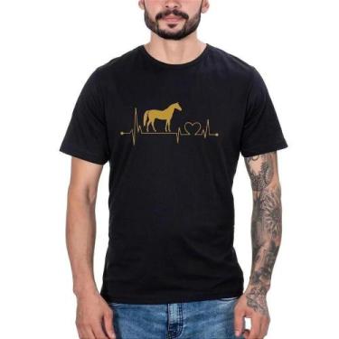 Imagem de Camiseta Country Masculina Algodão Estampada Manga Curta - Campero, GG