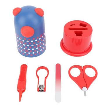 Imagem de Baby Manicure Tool Kit Baby Nail Clipper Set Cortador de Unhas de Segurança Infantil Com Design Bonito Dos Desenhos Animados, All Around Nail Grooming para Bebês e Crianças