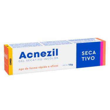 Imagem de Acnezil Gel Secativo Incolor Tratamento Acnes 10g - Cimed