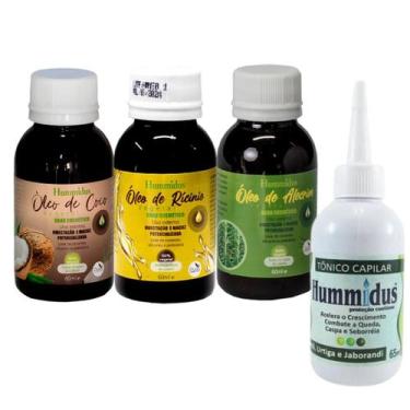 Imagem de Óleo Capilar Rícino + Coco + Alecrim 60ml - Tônico Capilar - Hummidus