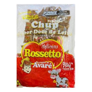 Imagem de Doce De Leite De Saquinho Chup Chup 1,5kg Pacote C/50 Doces - Rosseto