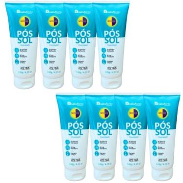 Imagem de Gel Pós Sol para Face e Corpo Natusol 120ml Natuflores - kit 8un