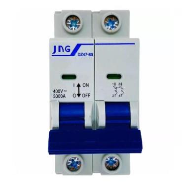 Imagem de Mini Disjuntor Bipolar Curva C 3ka 40 Amperes - Jng