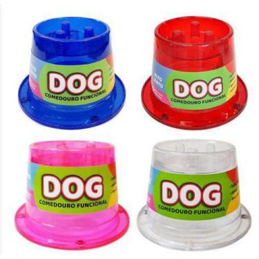 Imagem de Comedouro Funcional Alto Lento - Pet Toys