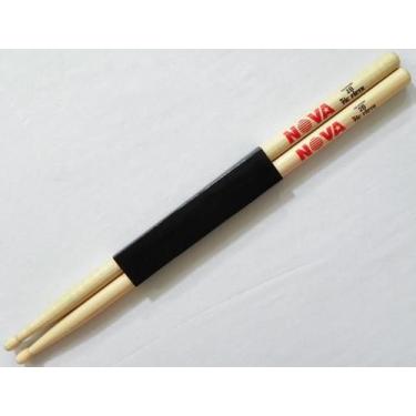 Imagem de Baqueta Vic Firth Nova Series Padrão 2B Clássica American Hickory com 