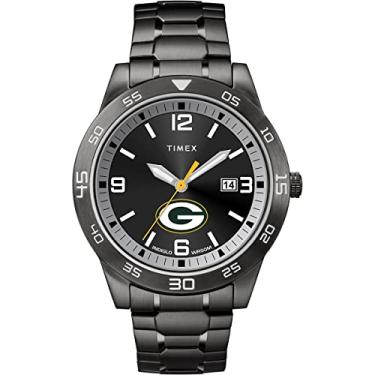 Imagem de Timex Relógio masculino TWZFPACMM NFL Acclaim Green Bay Packers