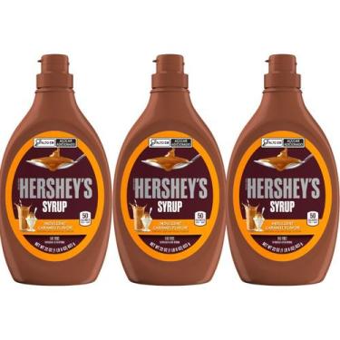 Imagem de Kit 3 Calda de Caramelo Importada Hershey's Syrup 623 gramas - Lotus