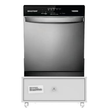 Imagem de Base Gaveta para Lava Louças Eletrolux 8 Serviços - Branco - Embutido