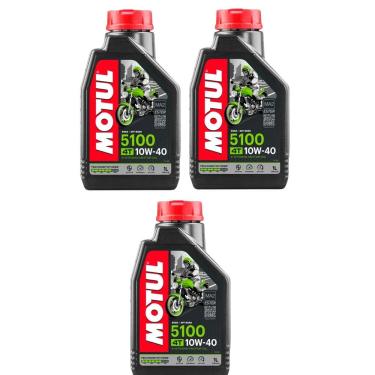 Imagem de Troca Óleo 3x Motul 5100 10-w40 Road Of-road Ma2
