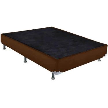 Imagem de Base Viúva Cama Box Universal 25x128x188 Cor Marrom