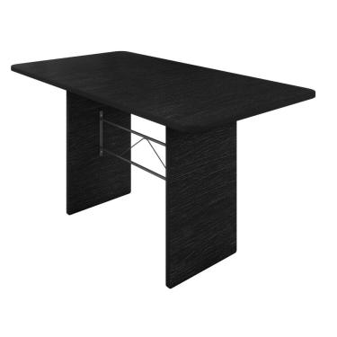 Imagem de Mesa Retangular Tampo 140x75cm Base Ardósia Indiano Ardósia indiana / Mart. Prata