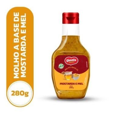 Imagem de Molho Mostarda Com Mel 280g Bisnaga DMais - D'Mais