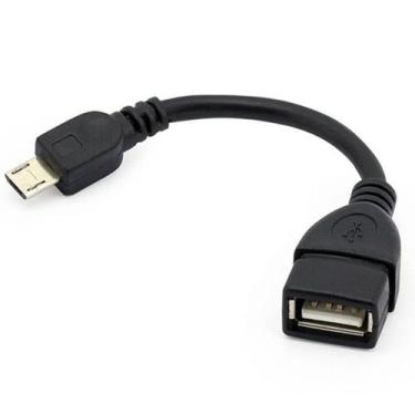 Imagem de Cabo OTG V8 x USB Para Pendrevi, Mouse,Teclado - Itblue